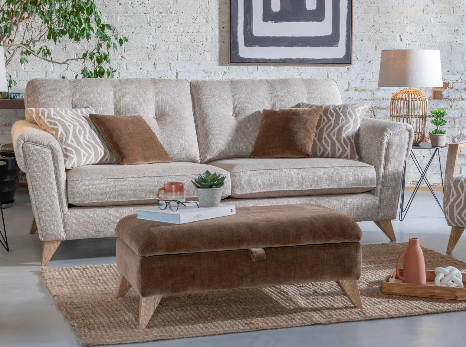 Alstons Upholstery is a long-established British furniture manufacturer, proudly crafting high-quality sofas and chairs from their factory in Colchester, Essex. Alstons has become a trusted name in UK homes that is known for their stylish designs, exceptional comfort, and reliable craftsmanship.

Every Alstons piece is handmade in the UK, using durable hardwood frames, supportive seat fillings, and a wide choice of fabrics. Their collections span from classic shapes to modern, clean-lined styles, offering something for every home.

Alstons furniture is built for real life with comfort and practicality at the heart of every design.
