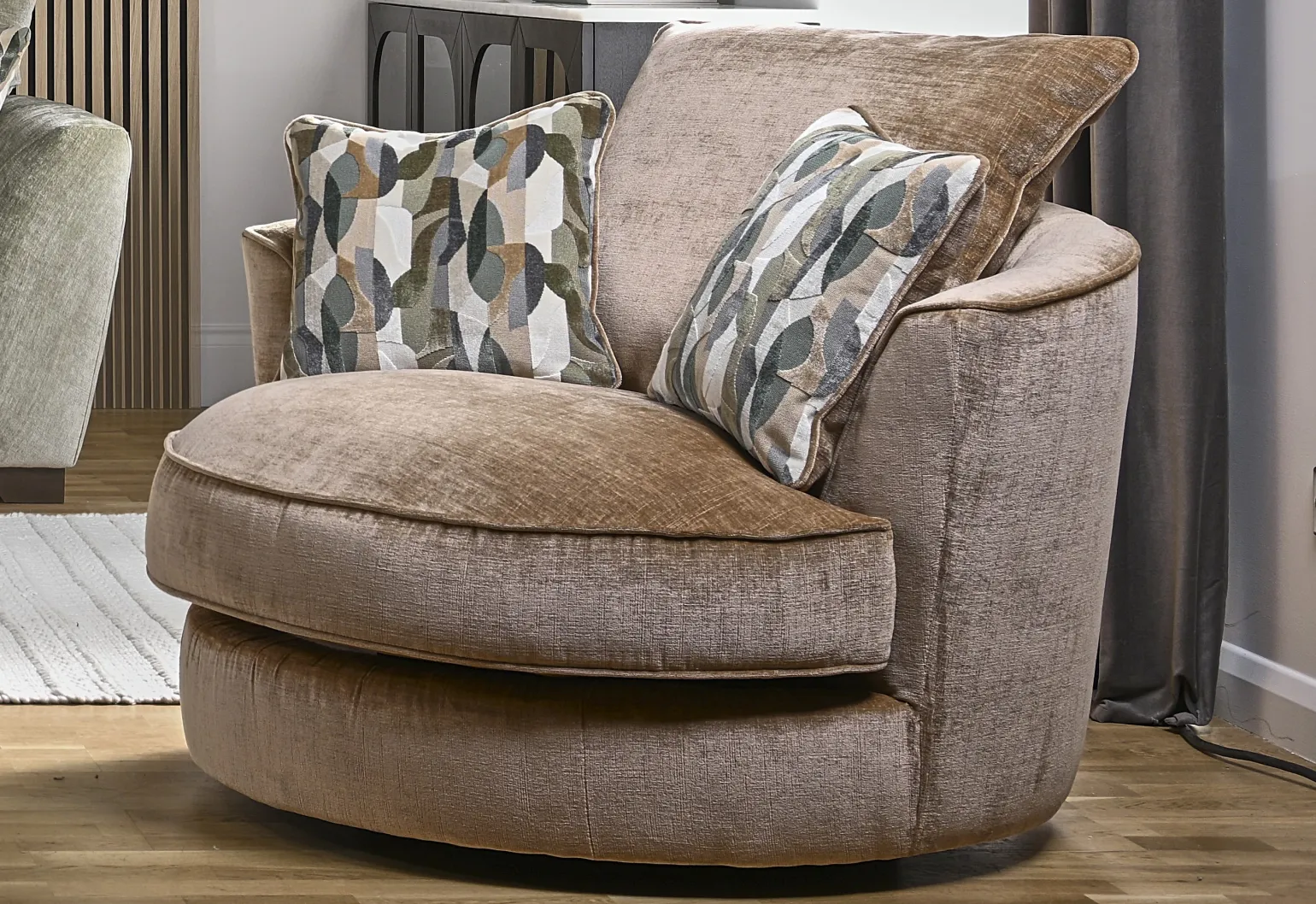 Buoyant Upholstery is one of the UK’s leading furniture manufacturers, with a proud heritage dating back to 1909. Based in Lancashire, Buoyant is known for producing affordable and stylish sofas and chairs, all designed and handcrafted in Britain.

Combining over a century of expertise with modern trends, Buoyant offers an extensive range of sofas, corner groups, chairs and sofa beds that are all built with comfort, durability, and versatility in mind. Each piece is crafted using robust hardwood frames, and are available in a wide variety of fabrics.

Buoyant Upholstery offers the perfect balance of style, comfort, and reliability making it easy to create a space you’ll love to come home to.
