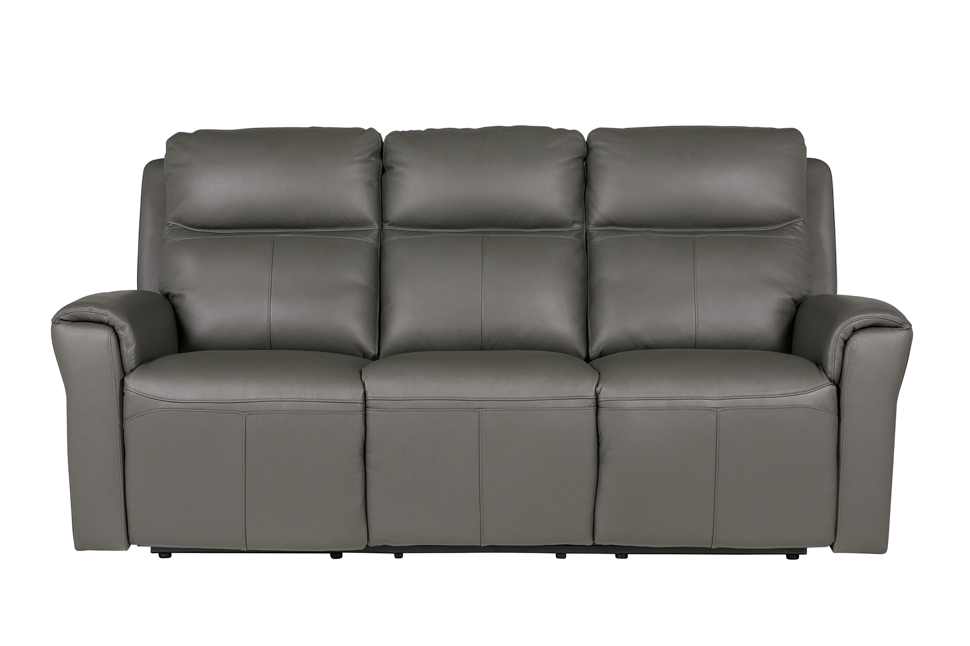 Vida Living Russo 3 Seater Electric Recliner - Ash - Carters Furniture