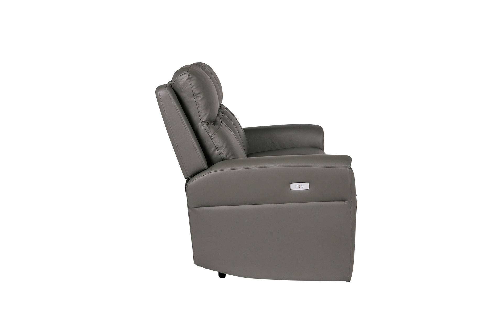 Vida Living Russo 3 Seater Electric Recliner - Ash - Carters Furniture
