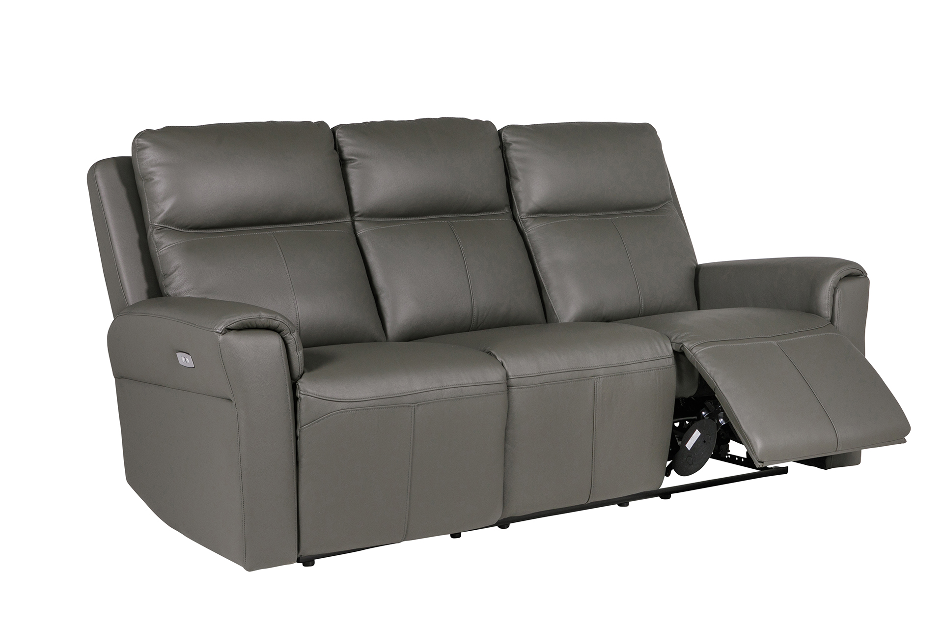 Vida Living Russo 3 Seater Electric Recliner - Ash - Carters Furniture