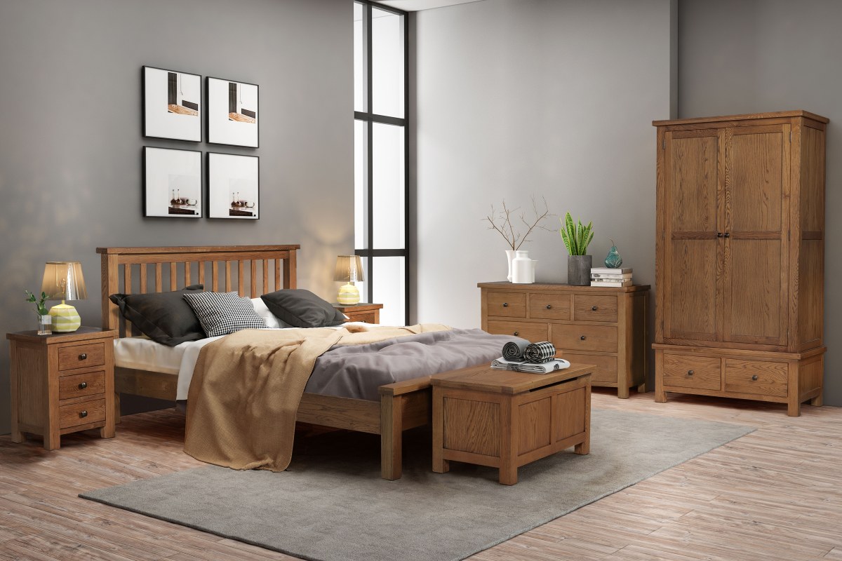 Dodford Rustic Oak Bedroom Collection