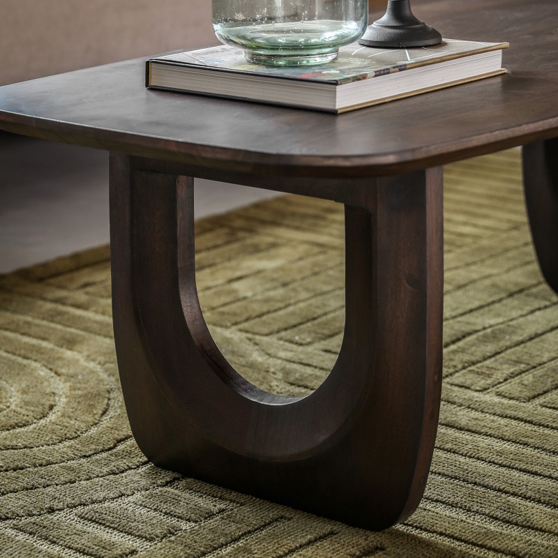 Arc Coffee Table Leg Detail