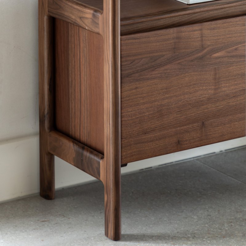 Madrid Walnut Open Display Detail