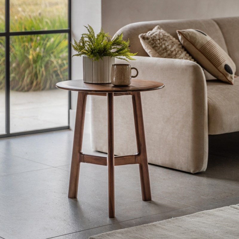 Madrid Walnut Side Table