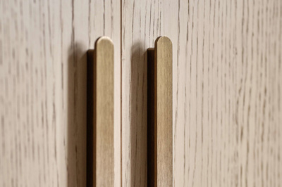Harper 2 Door 1 Drawer Wardrobe Handle Detail
