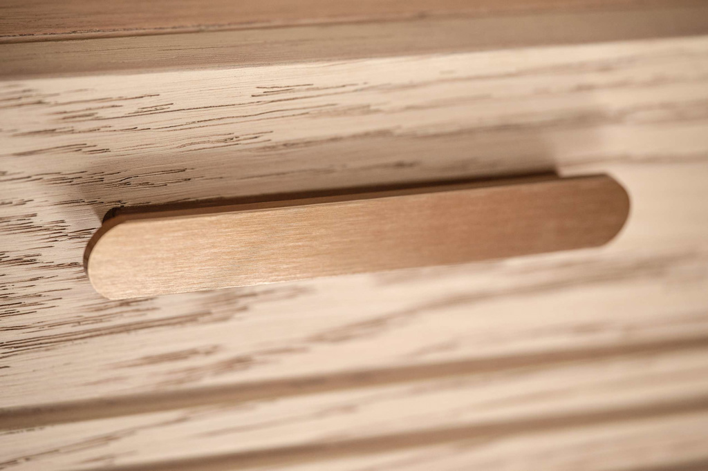 Harper 1 Drawer Bedside Handle Detail