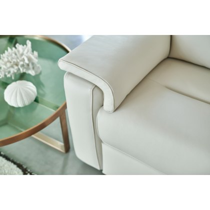 G Plan Ellis Leather Small Manual Recliner Sofa