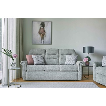 G Plan Holmes Fabric 3 Seater Single Manual Recliner RHF