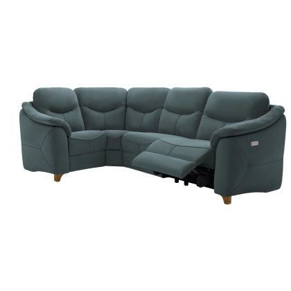 G Plan Jackson Leather Corner Single Power Recliner RHF G Plan Jackson Leather Corner Single Power Recliner RHF