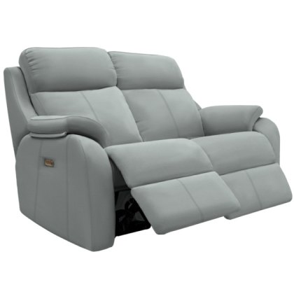 G Plan Kingsbury Leather 2 Seater Power Recliner with Headrest and Lumbar G Plan Kingsbury Leather 2 Seater Power Recliner with Headrest and Lumbar