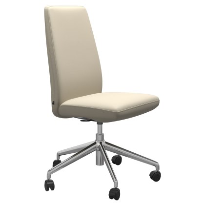 Stressless Vanilla Home Office High Back Chair