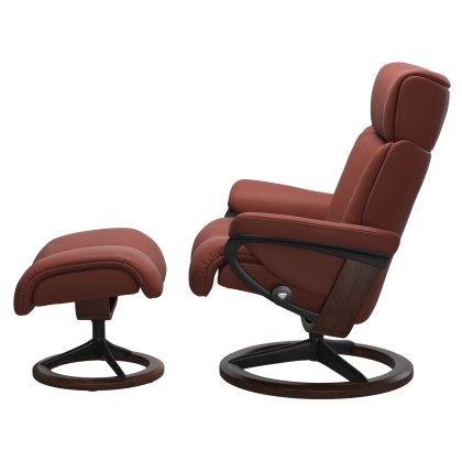 Stressless Magic Signature Base Chair with Footstool