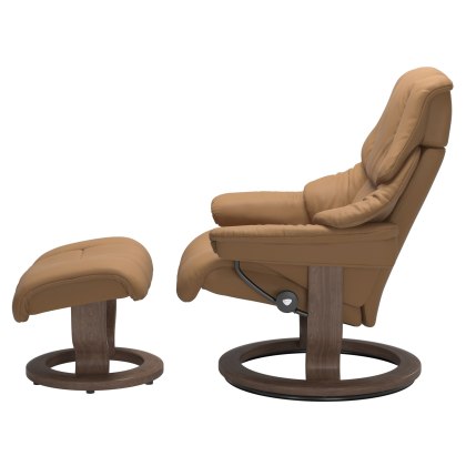 Stressless Reno Classic Base Chair with Footstool