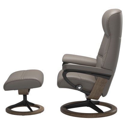 Stressless Philip Signature Base Chair with Footstool