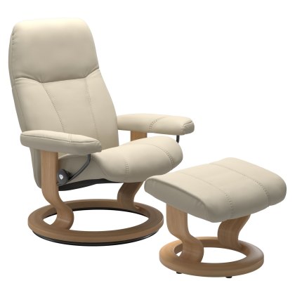 Stressless Quickship Consul Classic Base Chair Stressless Quickship Consul Classic Base Chair