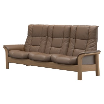 Stressless Buckingham High Back 3 Seater Sofa