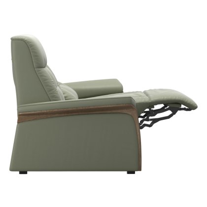 Stressless Mary Wood 2 Seater Power Recliner RHF