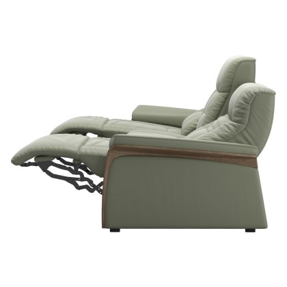 Stressless Mary Wood 3 Seater 2 Power Recliner