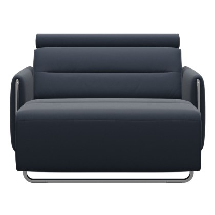 Stressless Emily Steel Large Longseat with Arms