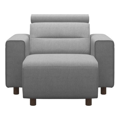 Stressless Emily Wide Arm Medium Longseat with Arms