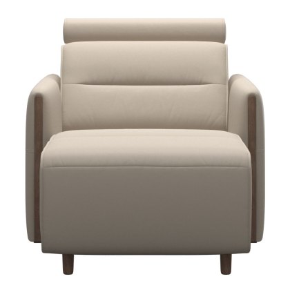 Stressless Emily Wood Medium Longseat with Arms