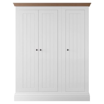 New England Bedroom Large Triple Wardrobe New England Bedroom Large Triple Wardrobe