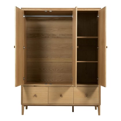 Hadley 3 Door Wardrobe