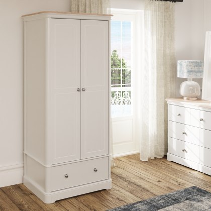 Chartwell 2 Door Wardrobe with 1 Drawer