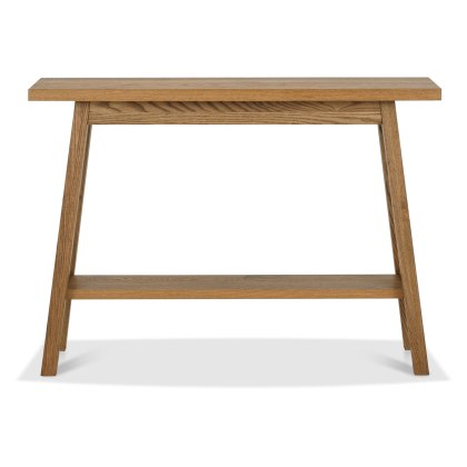 Camden Rustic Oak Console Table