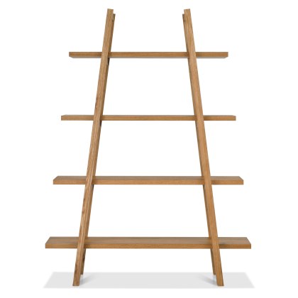 Camden Rustic Oak Open Display Unit