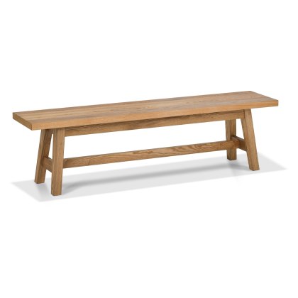 Camden Rustic Oak Small Bench Camden Rustic Oak Small Bench