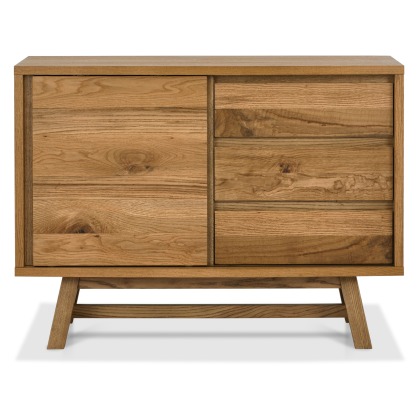 Camden Rustic Oak Narrow Sideboard