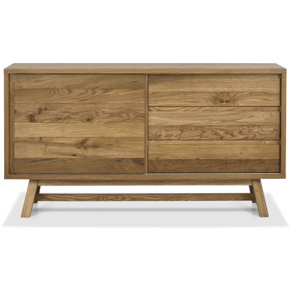 Camden Rustic Oak Wide Sideboard