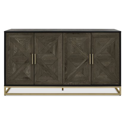 Athena Fumed Oak Wide Sideboard