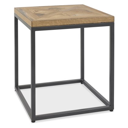 Indus Rustic Oak Lamp Table Indus Rustic Oak Lamp Table