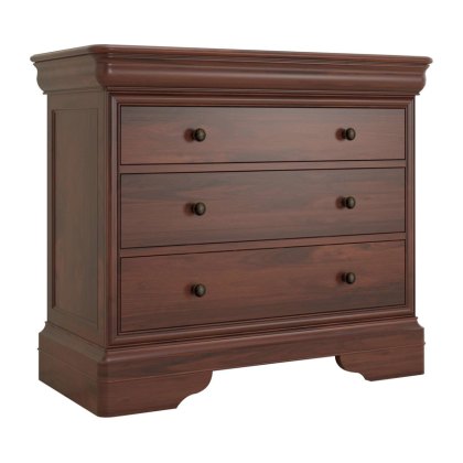 Antoinette 3 Drawer Wide Chest