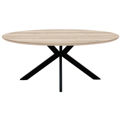 Manhattan 180cm Oval Table in Oak Manhattan 180cm Oval Table in Oak