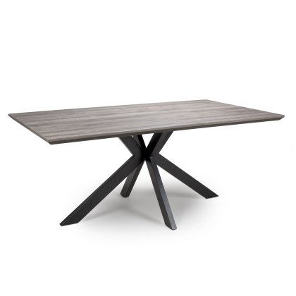 Manhattan 180cm Rectangular Table in Grey