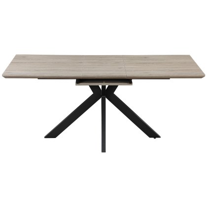 Manhattan Extending 140-180cm Dining Table in Grey