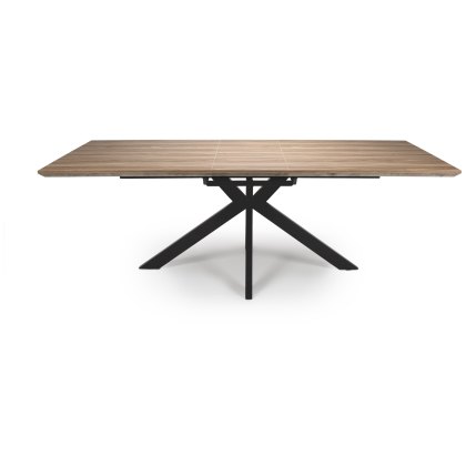Manhattan Extending 180-220cm Dining Table in Light Walnut