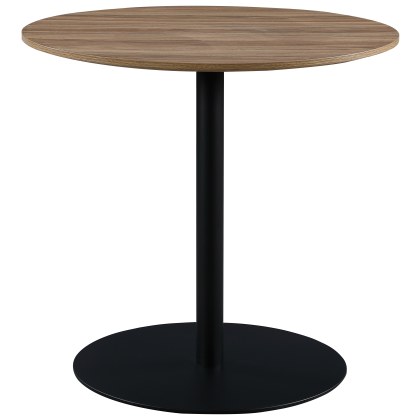 Manhattan 80cm Round Table in Light Walnut Manhattan 80cm Round Table in Light Walnut