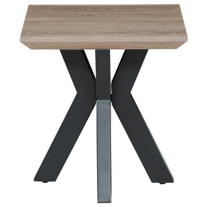 Manhattan 80cm End Table in Oak Manhattan 80cm End Table in Oak