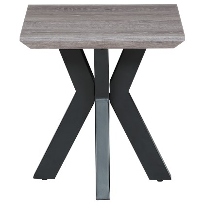Manhattan 80cm End Table in Grey Manhattan 80cm End Table in Grey