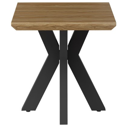 Manhattan 80cm End Table in Light Walnut Manhattan 80cm End Table in Light Walnut