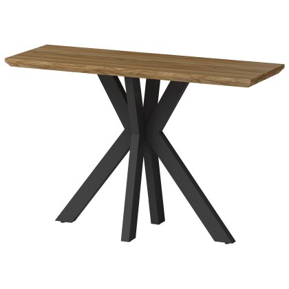 Manhattan 80cm Console Table in Light Walnut