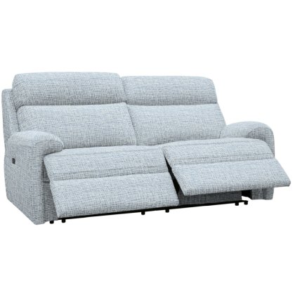 G Plan Hardy Fabric 3 Seater Power Recliner with Headrest and Lumbar G Plan Hardy Fabric 3 Seater Power Recliner with Headrest and Lumbar