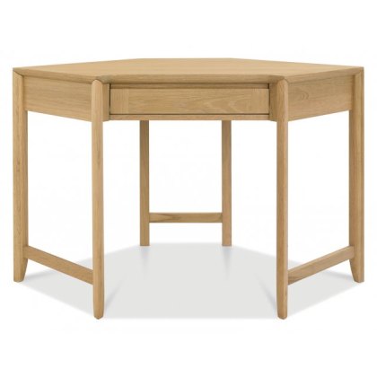 Bergen Oak Corner Desk
