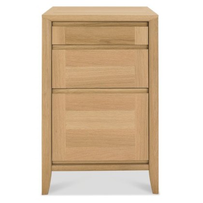 Bergen Oak Filing Cabinet