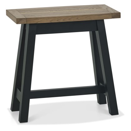 Camden Weathered Oak & Peppercorn Side Table Camden Weathered Oak & Peppercorn Side Table